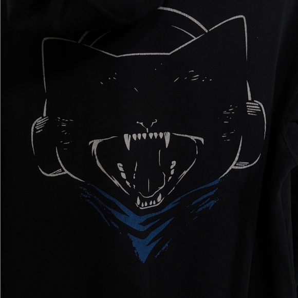 Monstercat 2017 Uncaged Volume 2 Black Graphic Hoodie. Good used condition. M/L - Picture 4 of 6